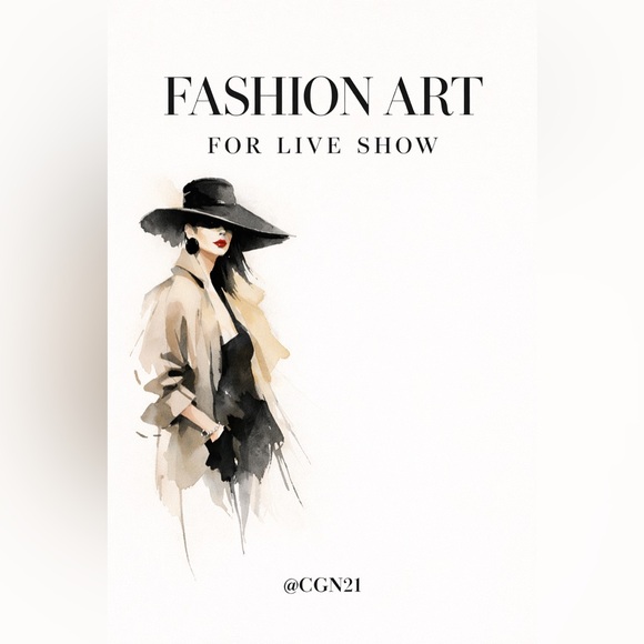 Fashion Art for Live Show